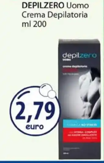 Acqua & Sapone DEPILZERO Uomo Crema Depilatoria ml 200 offerta
