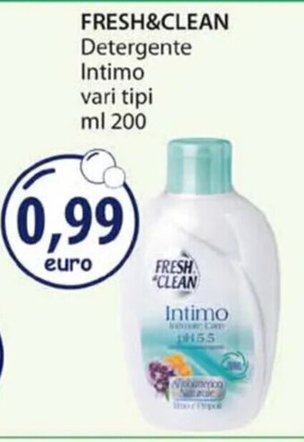 Acqua & Sapone FRESH&CLEAN Detergente Intimo vari tipi ml 200 offerta