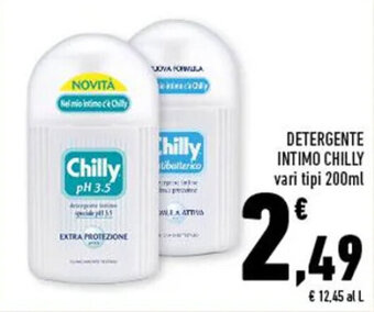 Conad DETERGENTE INTIMO CHILLY vari tipi 200ml offerta