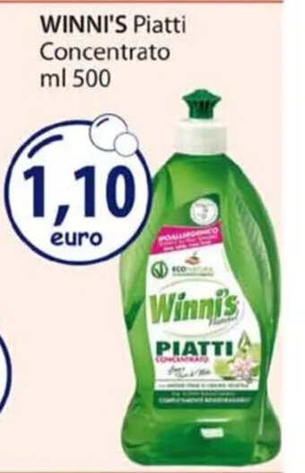Acqua & Sapone WINNI'S Piatti Concentrato ml 500 offerta