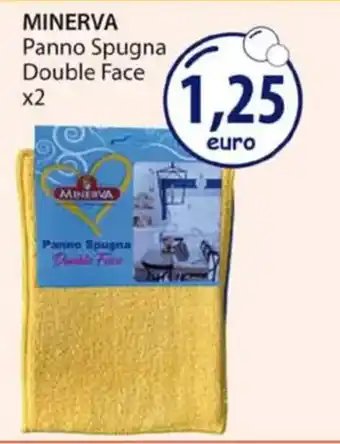 Acqua & Sapone MINERVA Panno Spugna Double Face x2 offerta