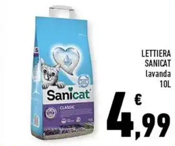 Conad LETTIERA SANICAT lavanda 10L offerta