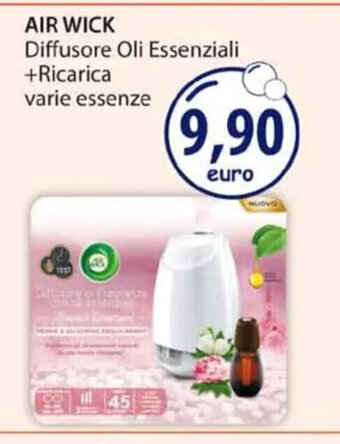 AIR WICK Diffusore Oli Essenziali +Ricarica varie essenze