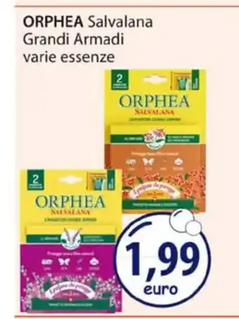 Acqua & Sapone ORPHEA Salvalana Grandi Armadi varie essenze offerta