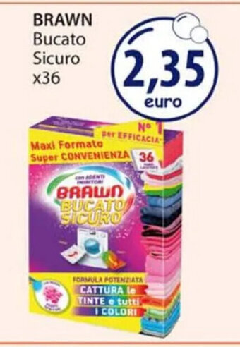 Acqua & Sapone BRAWN Bucato Sicuro x36 offerta