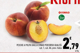 Conad PESCHE A POLPA GIALLA CONAD PERCORSO QUALITÀ offerta
