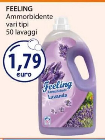 Acqua & Sapone FEELING Ammorbidente vari tipi 50 lavaggi offerta