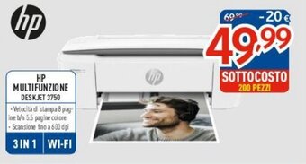 HP MULTIFUNZIONE DESKJET 3750
