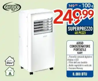 ARGO CONDIZIONATORE PORTATILE KARY