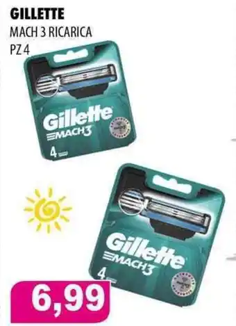 GILLETTE MACH 3 RICARICA PZ 4