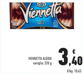 Conad VIENNETTA ALGIDA vaniglia, 320 g offerta