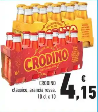 Conad CRODINO classico, arancia rossa, 10 cl x 10 offerta