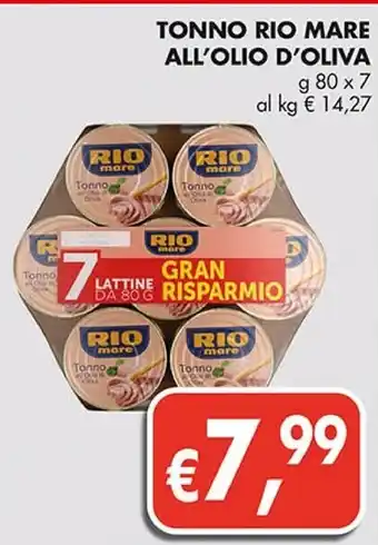 Coal Rio mare tonno all'olio di oliva offerta