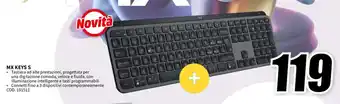 MediaWorld Logitech MX KEYS S offerta