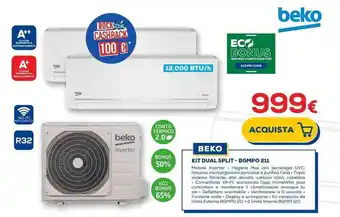 Euronics BEKO KIT DUAL SPLIT- BGMPO 211 offerta