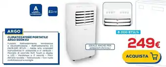 Euronics CLIMATIZZATORE PORTATILE ARGO EGON EU offerta
