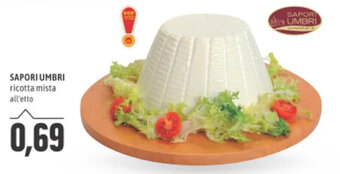 SAPORI UMBRI ricotta mista all'etto