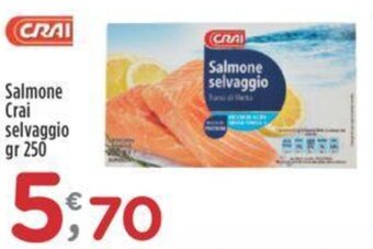 Crai Salmone Crai selvaggio gr 250 offerta