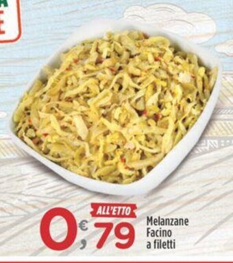 Crai Melanzane Facino a filetti offerta