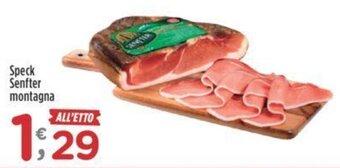 Crai Speck Senfter montagna offerta
