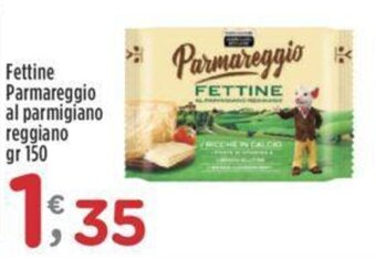 Crai Fettine Parmareggio al parmigiano reggiano gr 150 offerta