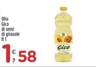 Crai Olio Gico di semi di girasole lt 1 offerta