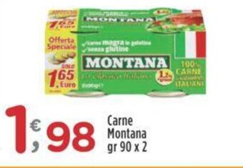 Crai Carne Montana gr 90 x 2 offerta