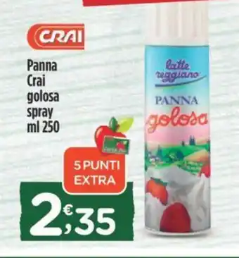 Crai Panna Crai golosa spray ml 250 offerta