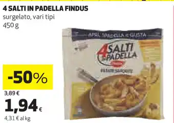 Coop Findus 4 Salti in Padella 450g offerta