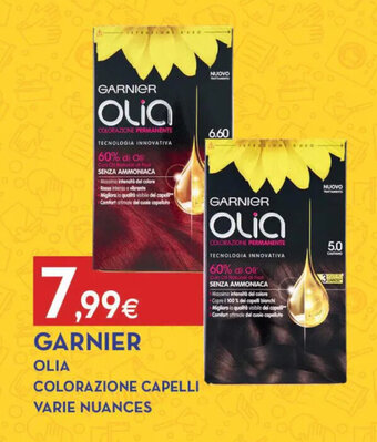 Proshop GARNIER OLIA COLORAZIONE CAPELLI VARIE NUANCES offerta