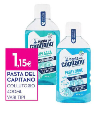Proshop PASTA DEL CAPITANO COLLUTORIO 400ML VARI TIPI offerta