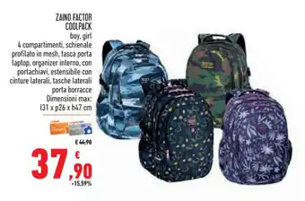 ZAINO FACTOR COOLPACK