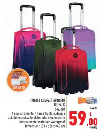 TROLLEY COMPACT GRADIENT COOLPACK