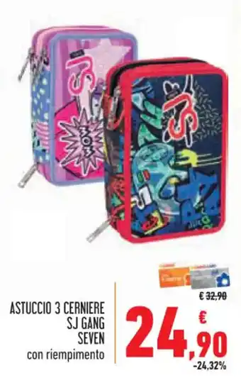 Conad Superstore ASTUCCIO 3 CERNIERE SJ GANG SEVEN offerta