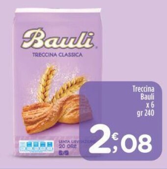 Crai Treccina Bauli x 6 gr 240 offerta