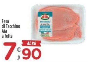 Crai Fesa di Tacchino Aia a fette offerta