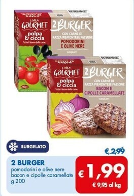 MD Discount 2 burger offerta