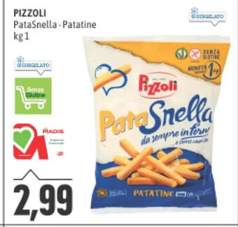 PIZZOLI PataSnella-Patatine kg 1