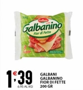 Sisa GALBANI GALBANINO FIOR DI FETTE 200 GR offerta