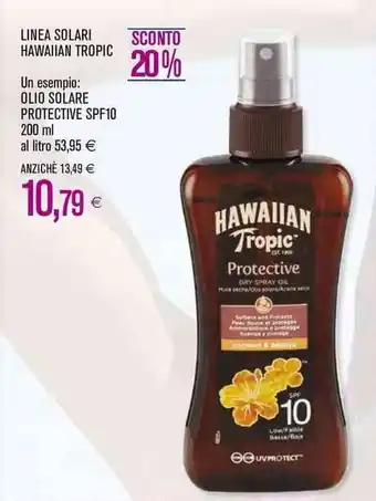 Coop LINEA SOLARI HAWAIIAN TROPIC 200 ml offerta