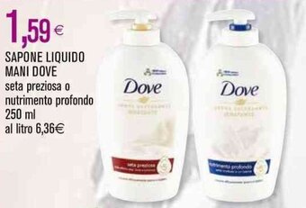 Coop SAPONE LIQUIDO MANI DOVE 250 ml offerta