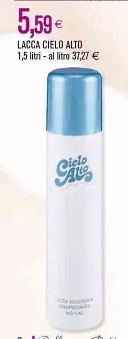 Coop LACCA CIELO ALTO 1,5 litri offerta