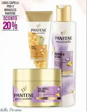 Coop LINEA CAPELLI PRO V MIRACLES PANTENE offerta