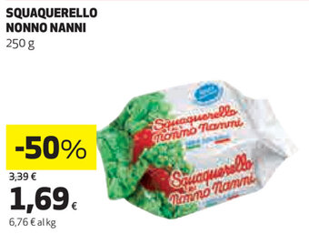 Coop Nonno Nanni Squaquerello 250g offerta