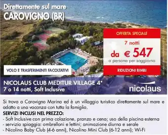 NICOLAUS CLUB MEDITUR VILLAGE 4