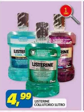 Risparmio Casa LISTERINE COLLUTORIO 1LITRO offerta