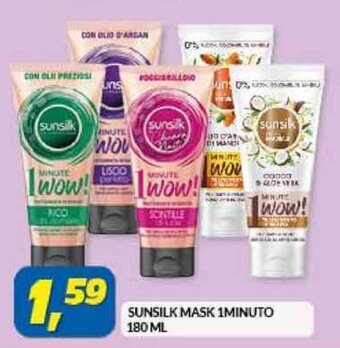 Risparmio Casa SUNSILK MASK 1MINUTO 180 ML offerta
