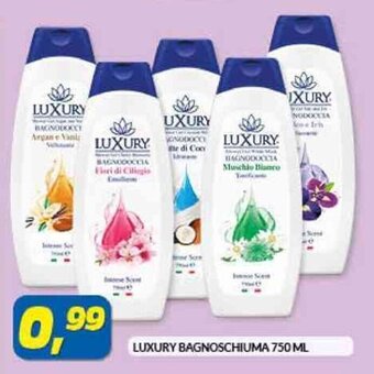 Risparmio Casa LUXURY BAGNOSCHIUMA 750 ML offerta