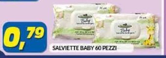 Risparmio Casa SALVIETTE BABY 60 PEZZI offerta