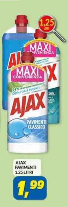 Risparmio Casa AJAX PAVIMENTI 1.25 LITRI offerta
